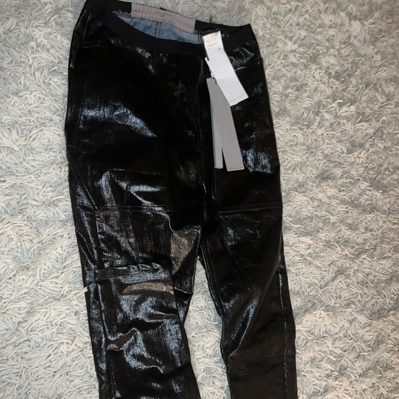 Rick Owens size38FR black leather leggings NWT - Picture 2 of 3